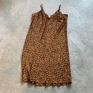 Cheetah Slip Dress